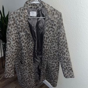 Cheetah fur coat